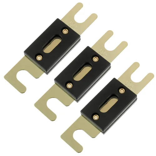 Miniatura 20 de BOJACK Fusible de hoja ANL de 300 amperios y 32 V CC para sistema de audio y video de automóvil (paquete de 3)