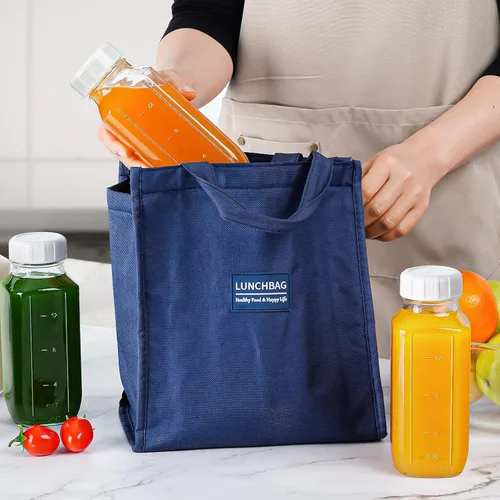 Miniatura 6 de Sovietiep Botellas de leche de vidrio cuadradas de 16 onzas con una tapa de silicona, paquete de 6 botellas de vidrio para jugo con tapas
