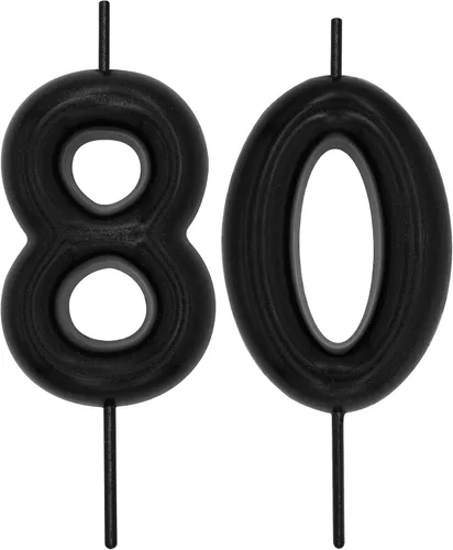 Miniatura 233 de DERVENTA Vela con números de 2.36 pulgadas, decoración perfecta para cumpleaños, brunch, postre, pastel, 1 pieza (número 0 rosa)