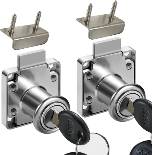 Miniatura 12 de Cerradura de cajón, cerradura de buzón, cerradura de escritorio. Adecuada para gabinetes de madera. Modelo CT-138-22