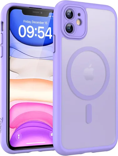 Miniatura 112 de TOCOL Funda magnética 3 en 1 para iPhone 14 Pro, mejorada [protección completa de cámara] con 2 protectores de pantalla, funda de grado militar Azul