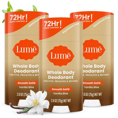 Miniatura 21 de Lume Desodorante para Todo el Cuerpo - Barra Sólida Suave - Control de Olor de 72 Horas - Sin Aluminio, Sin Bicarbonato de Sodio y Seguro
