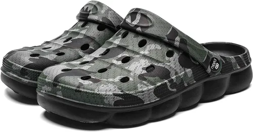 Miniatura 16 de CERYTHRINA Zuecos de jardín para hombre y mujer, sandalias de verano, ligeras, antideslizantes, zapatos deportivos unisex para adultos
