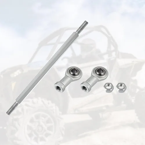 Miniatura 6 de Motoforti 2 unids 7.874 in longitud 0.315 in agujero diámetro ajustable dirección dirección varilla rótula articulación para 49cc ATV eléctrico Go