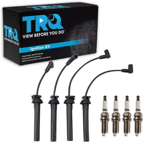Miniatura 31 de Kit de bujías de chispa TRQ 5 piezas de bujías de iridio Compatible con Acura Integra 1992-2001 1999-2000 Honda Civic 1994-1995 Civic del Sol