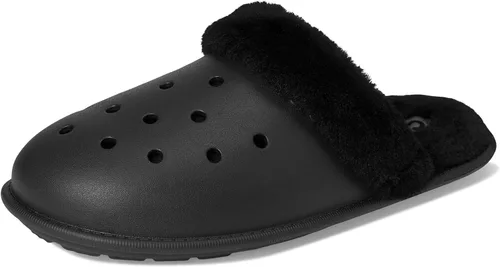 Miniatura 12 de Crocs - Pantuflas unisex para adultos, clásicas con forro, de pelo mullido