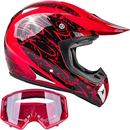 Miniatura 10 de Casco y gafas todoterreno para adultos