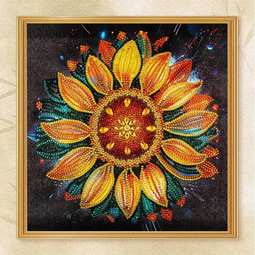 Miniatura 16 de DIAMONDOUBLE Kit de arte de diamantes prémium para adultos sobre lienzo de terciopelo, kit de pintura de diamantes pequeños 5D de 12 x 16 pulgadas