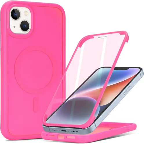 Miniatura 43 de Funda magnética para iPhone 12 mini con protector de pantalla integrado, compatible con MagSafe, para Apple 12 Mini, fundas de cuerpo completo