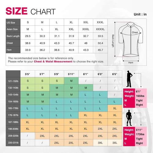 Miniatura 6 de Hikenture Maillot de ciclismo para hombre, manga corta, con cremallera completa, 3 bolsillos, camiseta transpirable para bicicleta