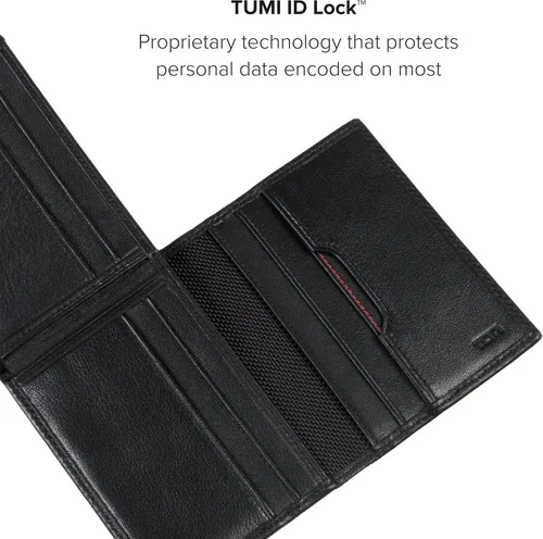 Miniatura 5 de TUMI - Delta Global Cartera extraíble con cerradura de identificación RFID para hombres - Negro, Negro