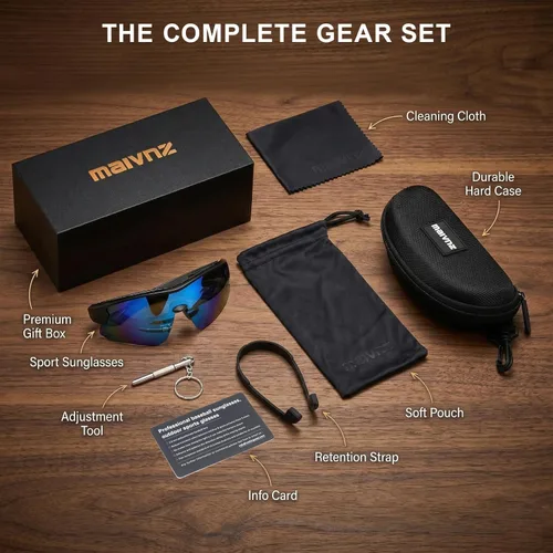 Miniatura 6 de maivnz Gafas de sol de béisbol juveniles para niños, UV400 para niñas, gafas de sol de sóftbol para niñas, niños de 6 a 8 a 12 a 14 años, gafas
