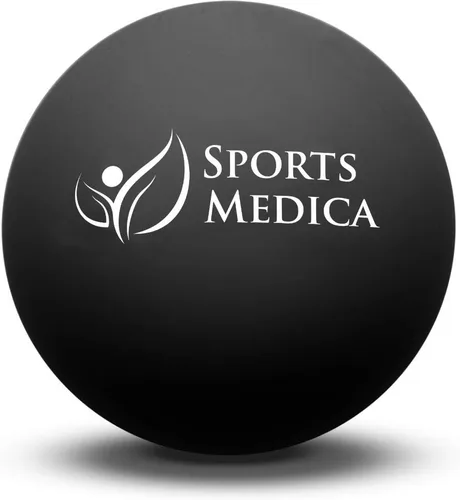 Sports Medica Bola de lacrosse para liberación miofascial, perfecta para terapia de masaje de puntos de activación, lo mejor para el dolor de cuello