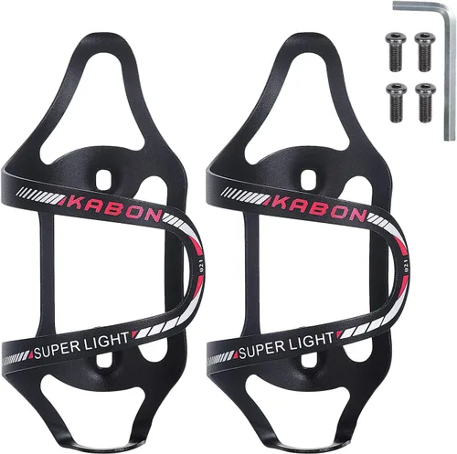 Miniatura 9 de KABON - Soporte para botella de agua para bicicleta, ligero, aleación de aluminio, carga lateral, soporte para botella de agua para bicicleta de Azul