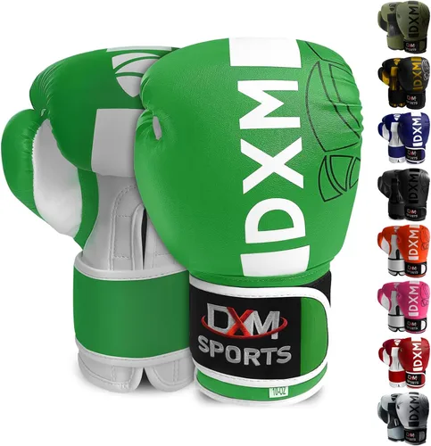 Miniatura 14 de Guantes de boxeo para hombres y mujeres, guantes de entrenamiento de boxeo, guantes de kickboxing, guantes de sparring, guantes de entrenamiento