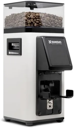 Miniatura 7 de Rancilio Stile SD - Molinillo de espresso semiautomático bajo demanda, rebaba plana de acero de 2.283 in, 10.58 oz (blanco)