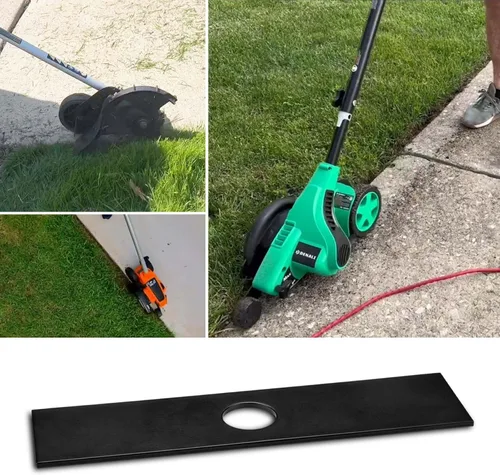 Miniatura 6 de iGreely Cuchillas de bordeadora de 1 pulgada, orificio central de 8 x 2 pulgadas, cuchilla de bordeadora resistente compatible con Ryobi, Stihl