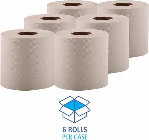 Miniatura 6 de Rollo de toallas de papel perforado Boardwalk Center Pull, 1 paquete(s), 1 toallas/paquete