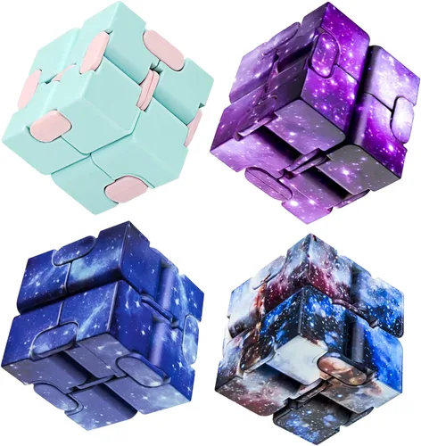 Miniatura 24 de Infinitycube - Infinitycube - Juguete antiestrés único de teñido anudado para niños y adultos, juguete relajante de mano para aliviar el estrés