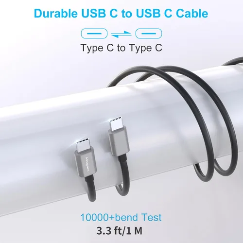 Miniatura 7 de Cargador de coche gris de 67.5 W USB C de carga súper rápida, enchufe de puerto USB C y QC3.0 de 45 W para iPhone 17 Pro Max/Air/16/15/iPad, Gris