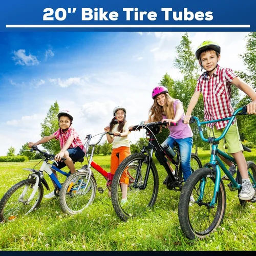 Miniatura 7 de Corki Cycles - Tubos de bicicleta de 20 pulgadas, goma butílica, paquete de 2 unidades para 1.35 1.5 1.75 1.95 2.0 2.1 2.125 2.25 2.3 2.35 2.4 3.5