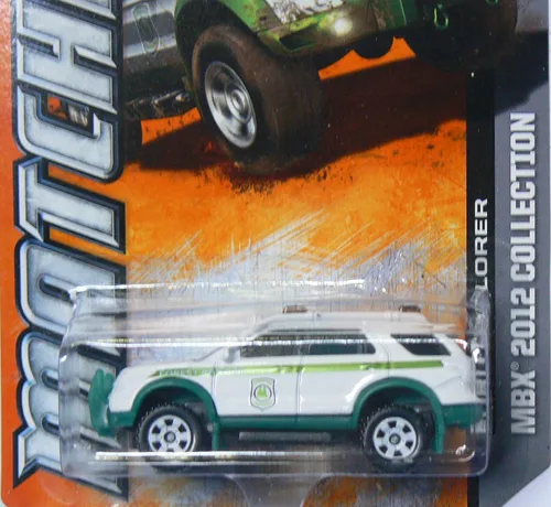 Miniatura 2 de Matchbox Ford Explorer 2012 (Forest Ranger) Blanco - 118 de 120