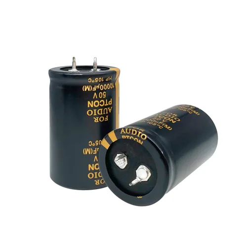 Miniatura 4 de 2 piezas 50 V 10000 uF Capacitor electrolítico Snap-in 30x50 mm (1,18x1,96 pulg) Filtro de amplificador de potencia Capacitor electrolítico de audio