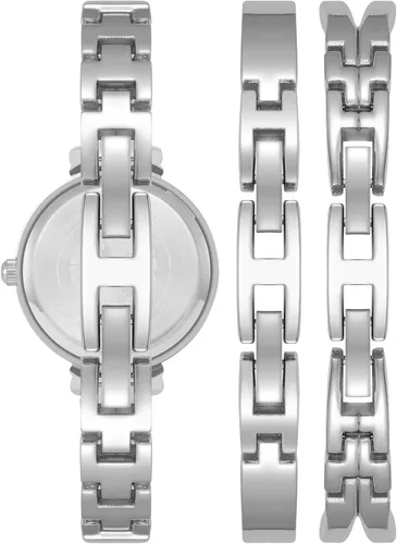 Miniatura 18 de Anne Klein AK/2245 - Juego de reloj de pulsera con detalles de cristal prémium para mujer