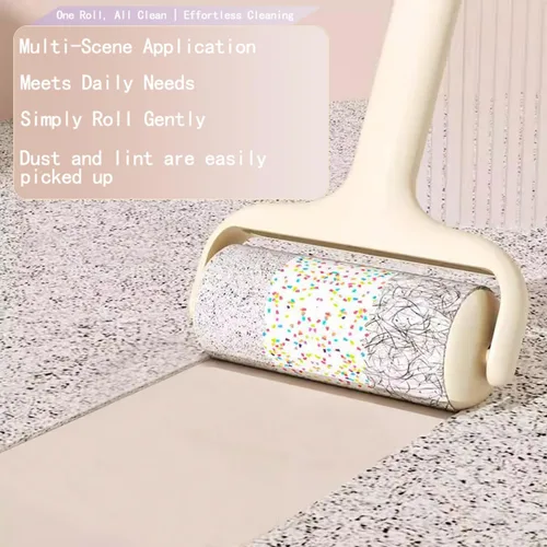 Miniatura 3 de Rodillo de pelusa lavable reutilizable, mini removedor de pelusa portátil, rodillos de pelo de mascotas para gatos, tamaño de viaje, limpiador