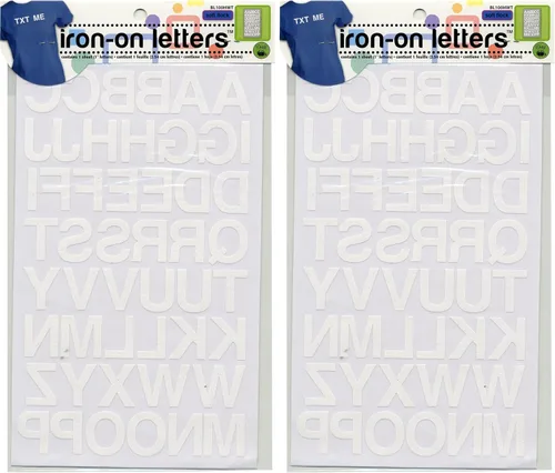 Miniatura 3 de Dritz BL100HBK - Letras termoadhesivas (1 hoja)