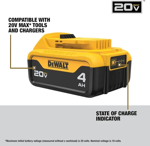 Miniatura 2 de Batería DeWalt DCB204 20 V Max Premium XR, ion de litio