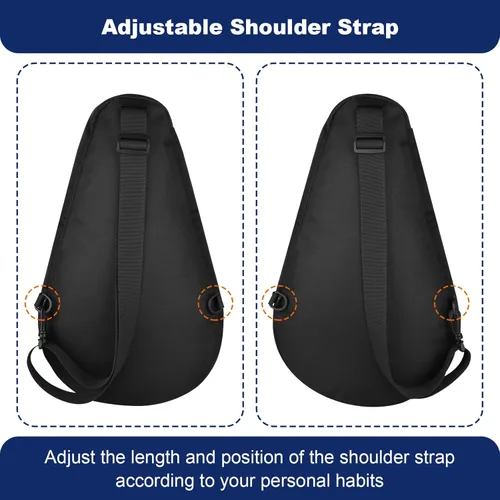 Miniatura 5 de Bolsa para raqueta de pádel Cosmos, mochila tipo mochila para palas de pickleball, bolsa de almacenamiento para raqueta de pádel, bolsa