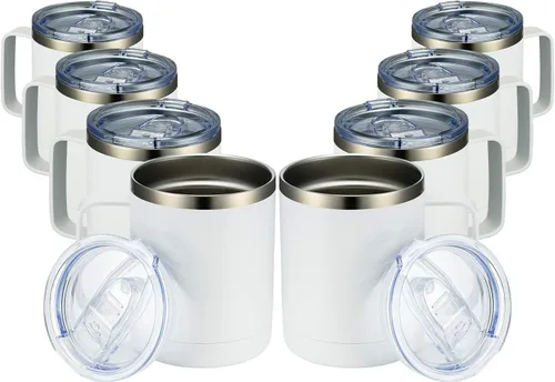 Miniatura 65 de MEWAY - Taza de café con asa, vaso térmico