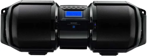 Miniatura 6 de Sistema de altavoces de fiesta Sharp PS-935 con micrófono - Altavoz portátil Bluetooth - ¡Asa y ruedas estilo maleta! Tonos neutros