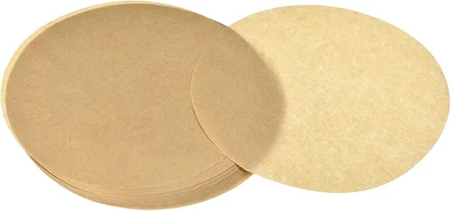 uxcell 300 unidades de papel pergamino redondo de 6 pulgadas, papel pergamino antiadherente para hornear pasteles pequeños, separar carne congelada,