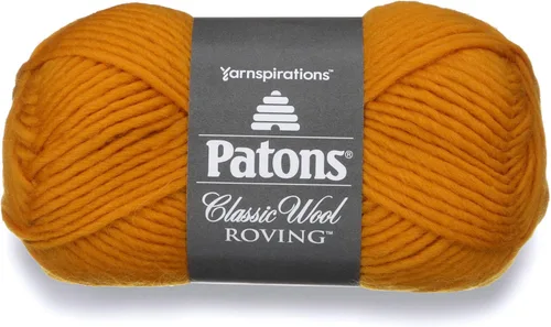 Miniatura 8 de Patons Classic Wool Roving - Hilo de lana de 3.5 onzas, negro, 1 bola