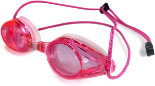 Gafas de natación anti niebla con correa elástica de ajuste rápido Rosado