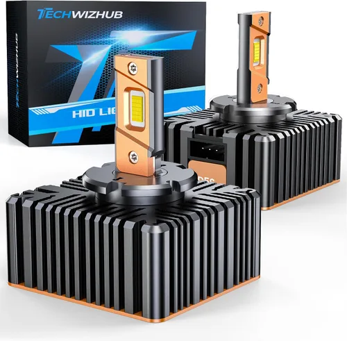 Miniatura 10 de Bombillas D1S, 800% superbrillantes mejoradas, 45 W, 30000 lúmenes, 6000 K, luz blanca fría, repuesto 66144 66140 85140 85415 para montaje HID, IP68