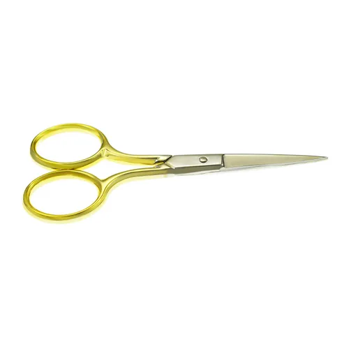 Miniatura 4 de Tijeras profesionales de aseo para cuidado personal, depilación facial y recorte de cejas de nariz y oreja, acero inoxidable, tijeras de punta curva