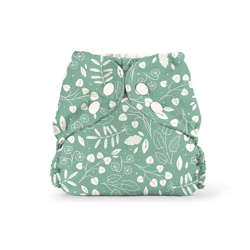 Miniatura 9 de Esembly Cubierta para pañales de tela, pañal de natación reutilizable, impermeable, transpirable, capa exterior ajustable sobre interior absorbente