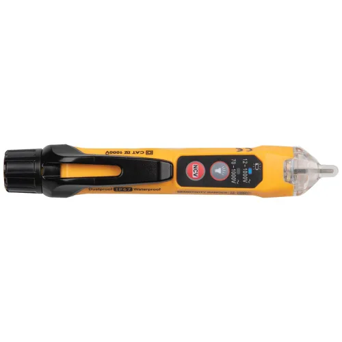 Miniatura 8 de Klein Tools NCVT3P - Probador de voltaje sin contacto de doble rango, bolígrafo de 12-1000 V CA, linterna, alarmas LED audibles e intermitentes
