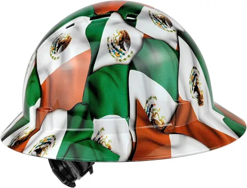 Miniatura 14 de Casco de seguridad OSHA de ala completa, casco de seguridad duradero y ligero de fibra de carbono, equipo de protección de suspensión de trinquete