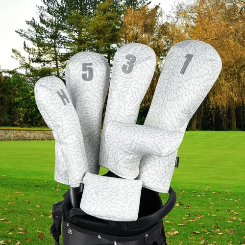 Miniatura 6 de Funda para Cabeza de Putter Mallet de Palo de Golf con Diseño de Bandera de EE.UU. - Cierre Magnético, Material de PU Duradero - Paquete Individual