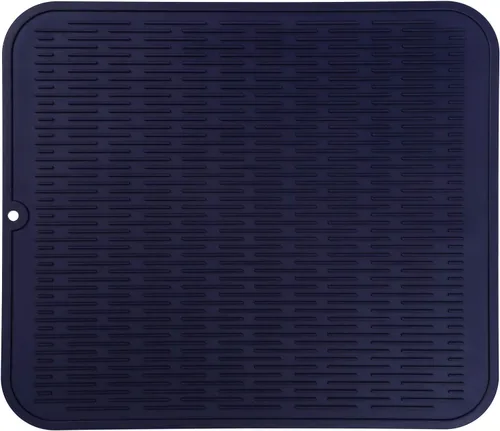 Miniatura 107 de MicoYang Alfombrilla de silicona para secado de platos para múltiples usos, fácil de limpiar, ecológica, resistente al calor, alfombrilla