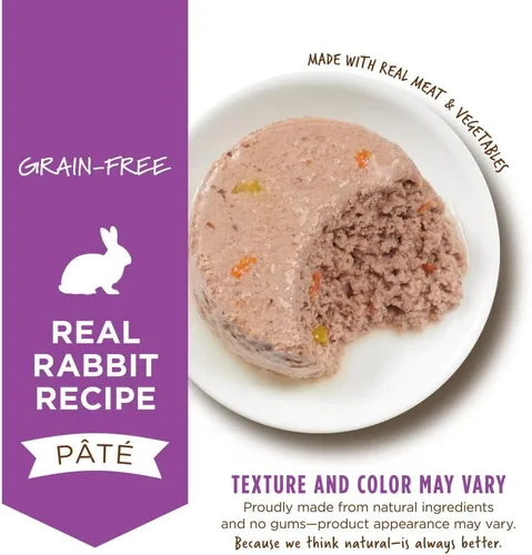 Miniatura 3 de Instinct Receta Original Sin Granos de Conejo Real, Comida Natural Húmeda Enlatada para Gatos, Latas de 3 oz. (Caja de 24)