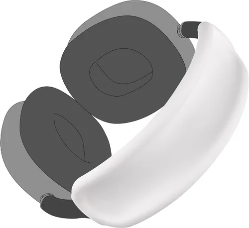 Miniatura 13 de SOULWIT - Protector de diadema para AirPods Max, cubierta completa a prueba de sudor, para entrenamientos de gimnasio, (requiere fácil desmontaje)