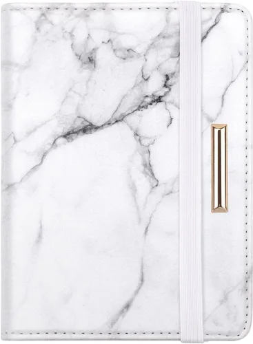 Miniatura 11 de Funda para pasaporte, cartera de viaje para tarjetas de crédito, bloqueo RFID, carteras para pasaporte para mujeres y hombres con ranura para fotos