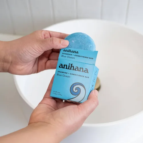 Miniatura 6 de ANIHANA Barra de champú y acondicionador para cabello normal normal, limpio, purificador, natural, aspecto y brillo saludables, sin parabenos