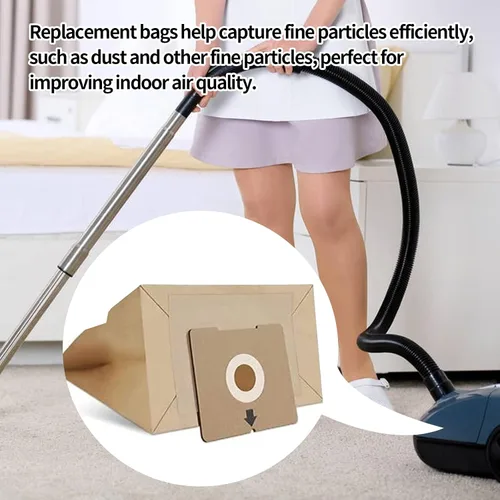 Miniatura 4 de Bolsas de repuesto compatibles con Bissell Zing Vacuum Modelo 4122 Series, 2154A, 2154W, comparado con el número de pieza 2138425, 213-8425