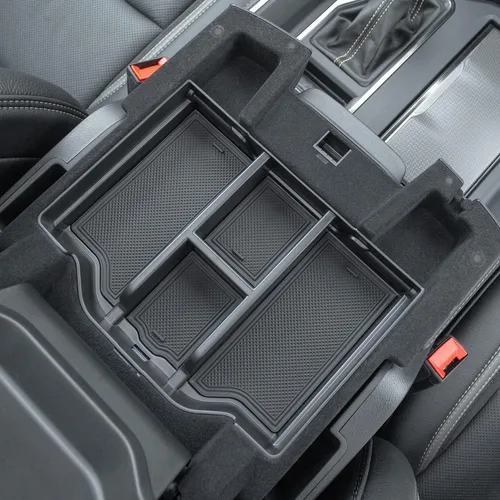 Miniatura 9 de PIMCAR Organizador de Consola Central Mejorado con Forro de Flocado Interior Compatible con Dodge RAM 1500 2500 3500 2019-2025 2026